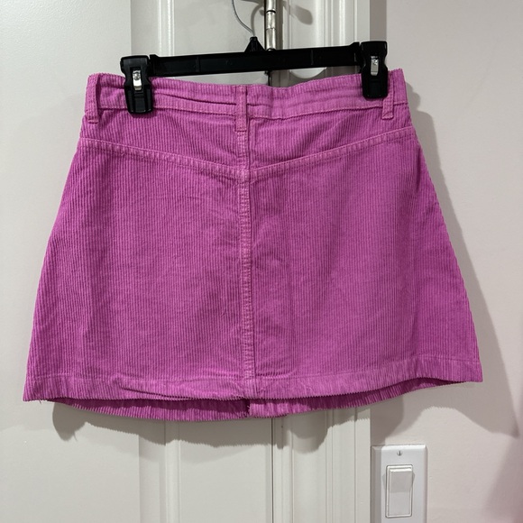 Free People pink corduroy mini skirt - Picture 4 of 5